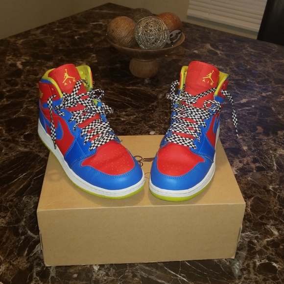 Jordan's Other - Blue and red Jordans